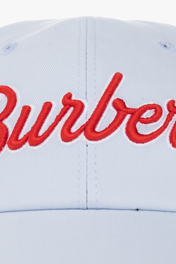 Burberry Kids logo棒球帽
